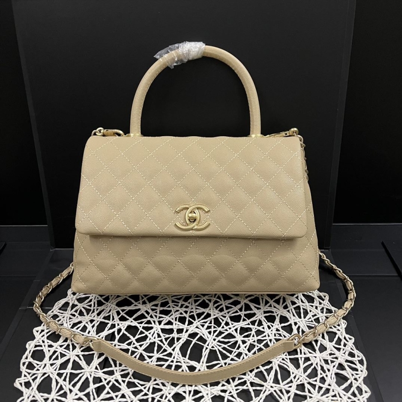 Ch**el top handle bags